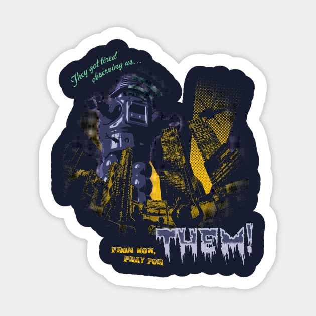 THEM! Sticker by reagger